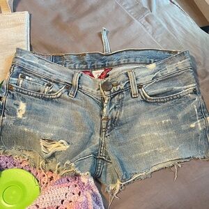 Lucky Brand Light Blue Jean Shorts